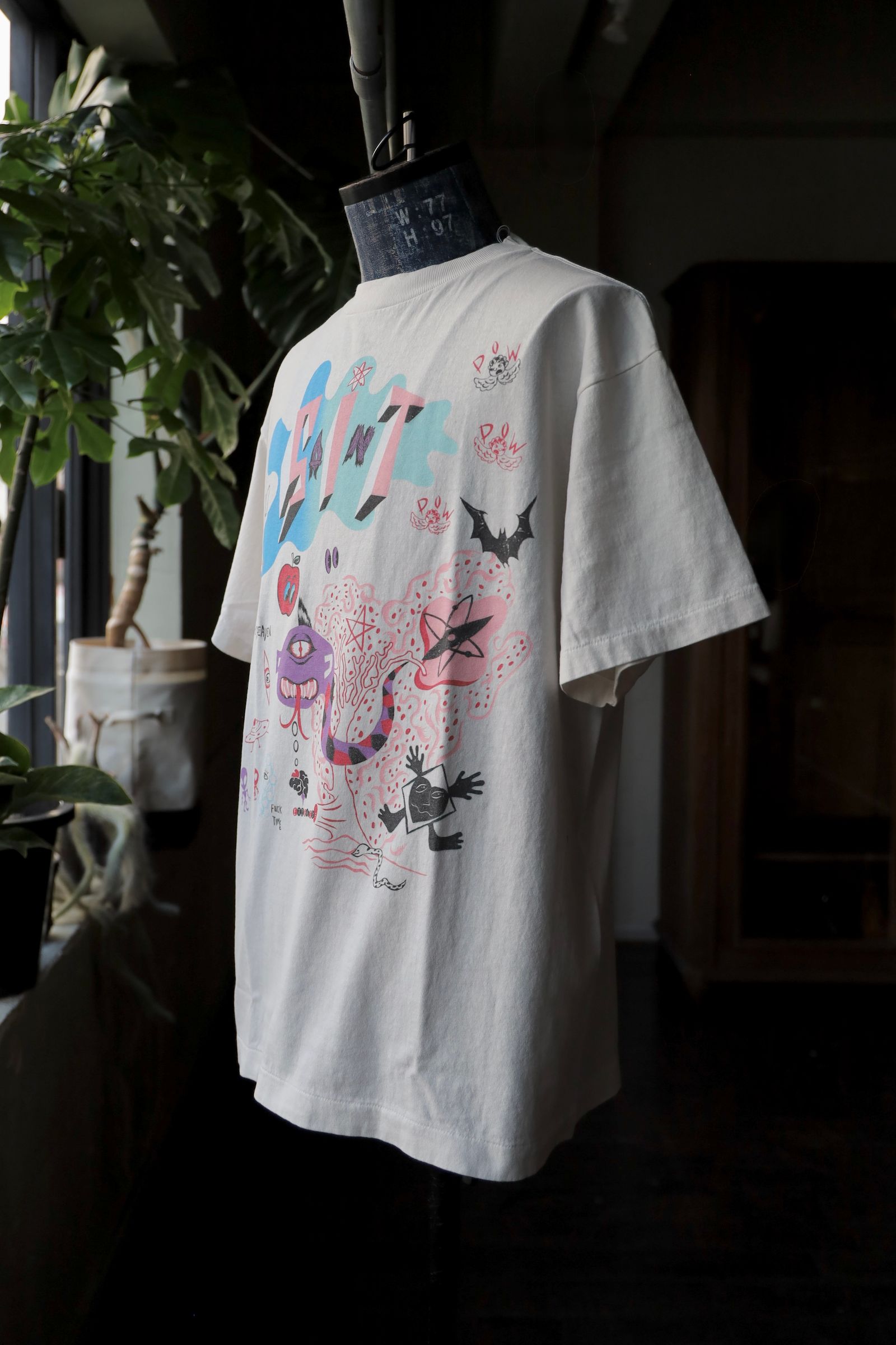 セントマイケル25SS DAY OF THE FREAKS SS TEE (SM-HR8-0000-023)WHITE