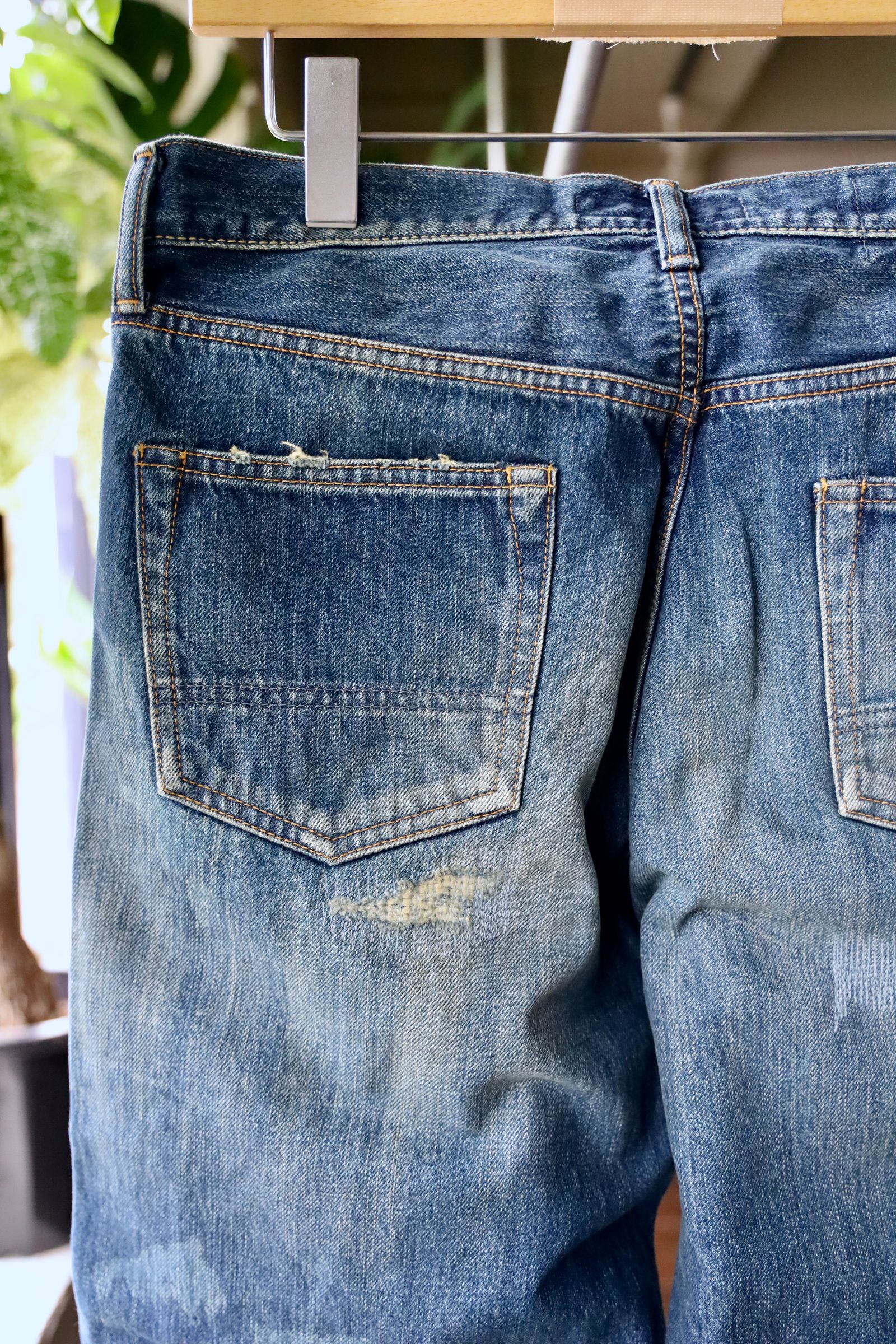 ファンダメンタル デニムパンツ CLASSIC STRAIGHT DENIM CS126 (FA25/MG126)INDIGO