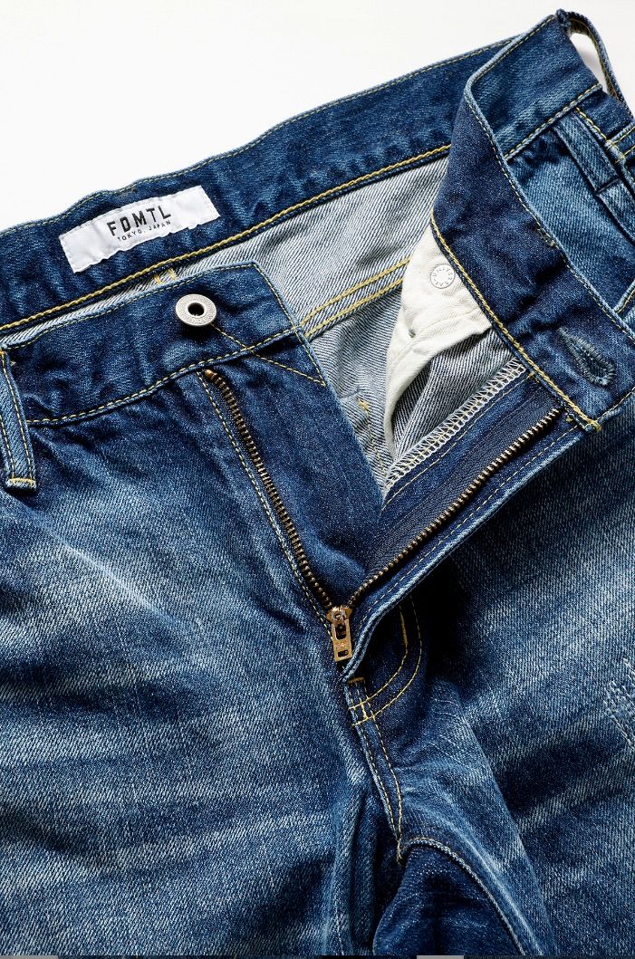 ファンダメンタル デニムCLASSIC STRAIGHT DENIM CS114(FA24MG114)INDIGO