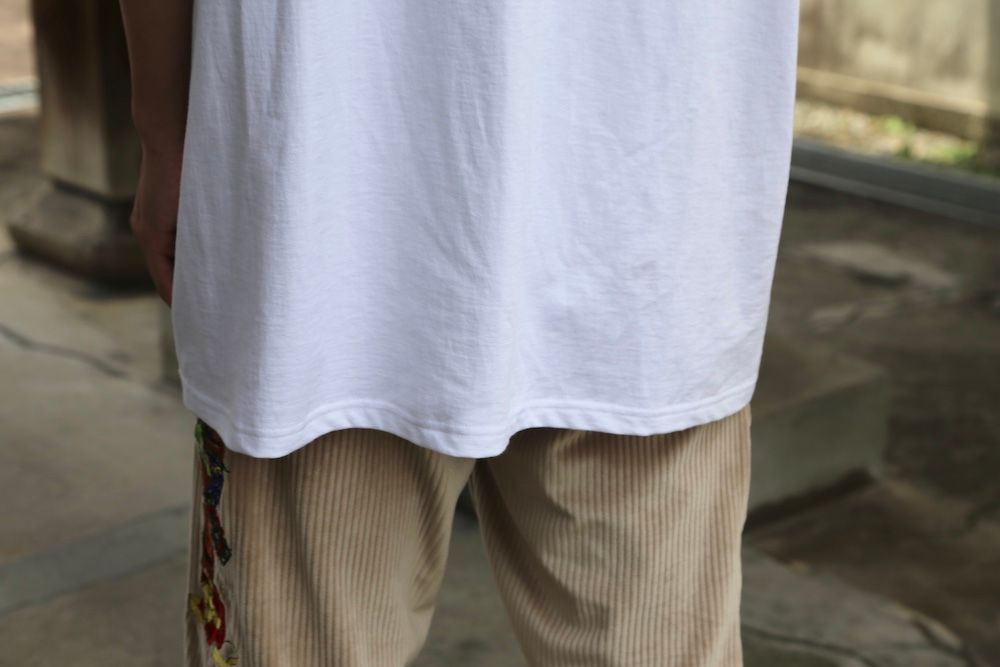 Graphpaper S/S Mock Neck Tee(GU212-70056B) style. 2021.06.07.