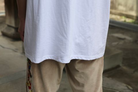 Graphpaper S/S Mock Neck Tee(GU212-70056B) style. 2021.06.07.