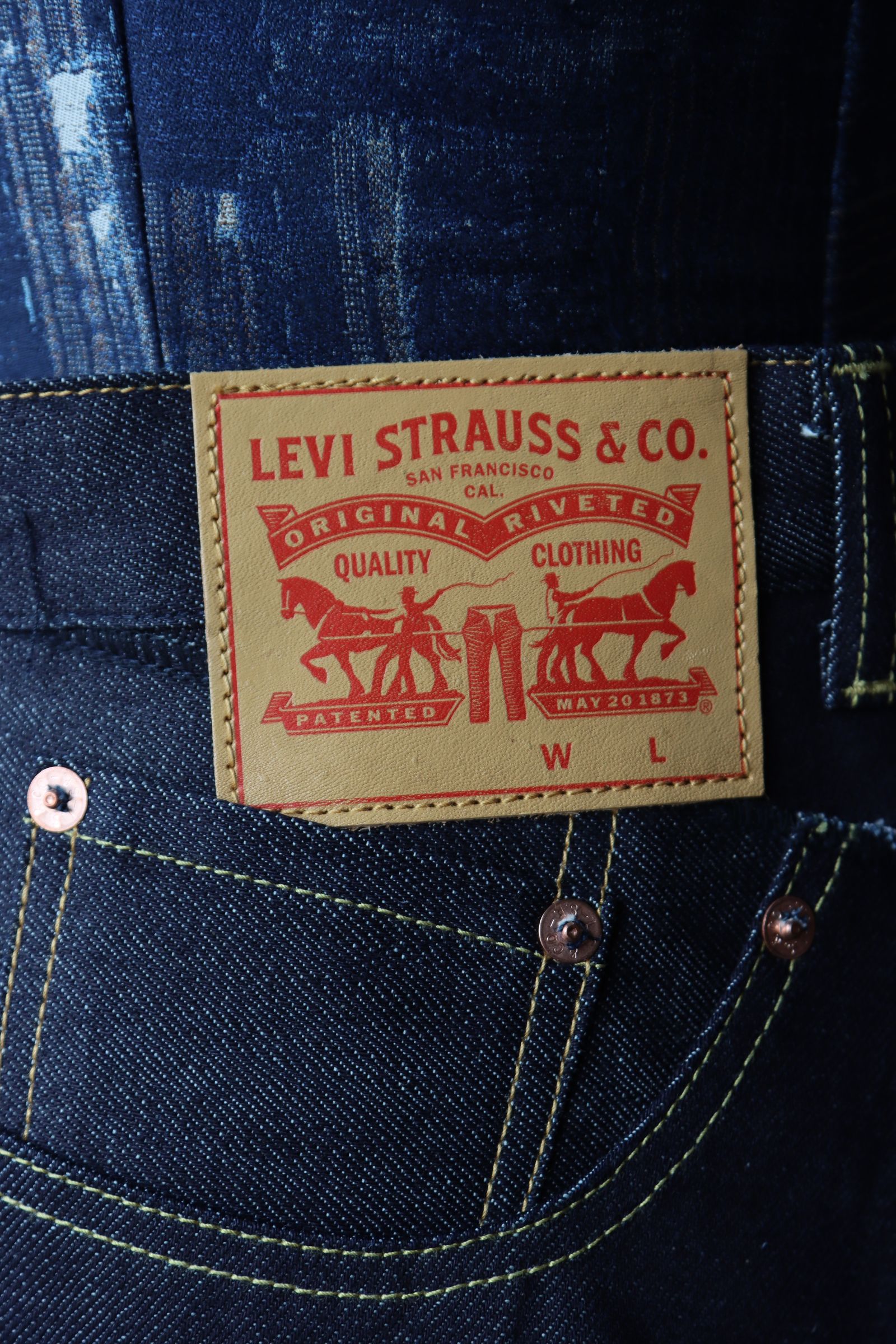ジュンヤワタナベマン24SS Levi'sダブルネームカスタムデニムパンツ(WM-P201-051) ☆4月5日(金)発売！