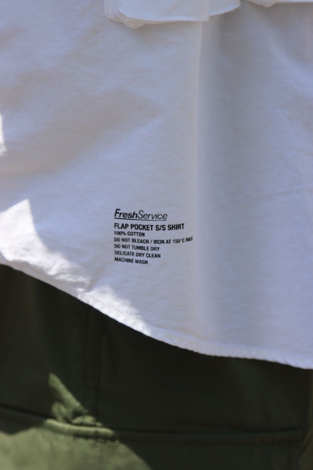 FreshService OXFORD FLAP POCKET L/S SHIRT style.2022.4.20