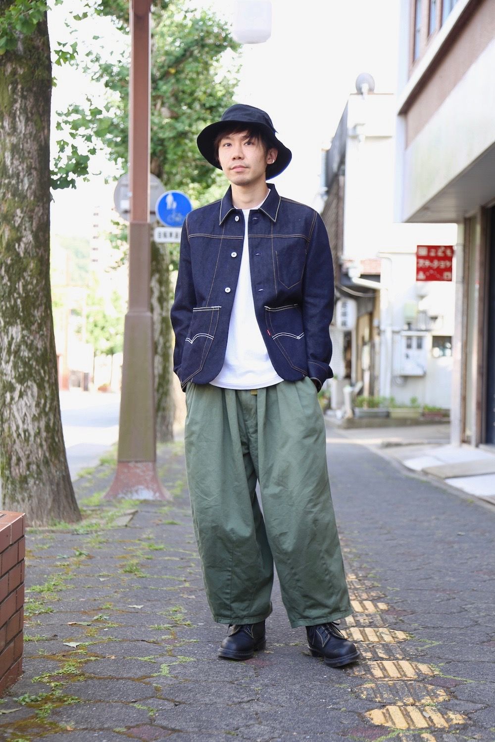 JUNYA WATANABE MAN 21ss ステッチワークリネンデニム 2021ss AD2020 ジュンヤワタナベマン COMME des  GARCONS コムデギャルソン