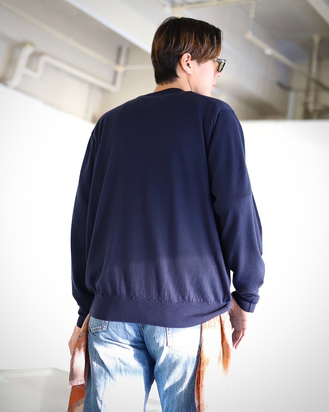 素材COTTON100%A.PRESSE（アプレッセ）24SS Vintage Sweatshirt