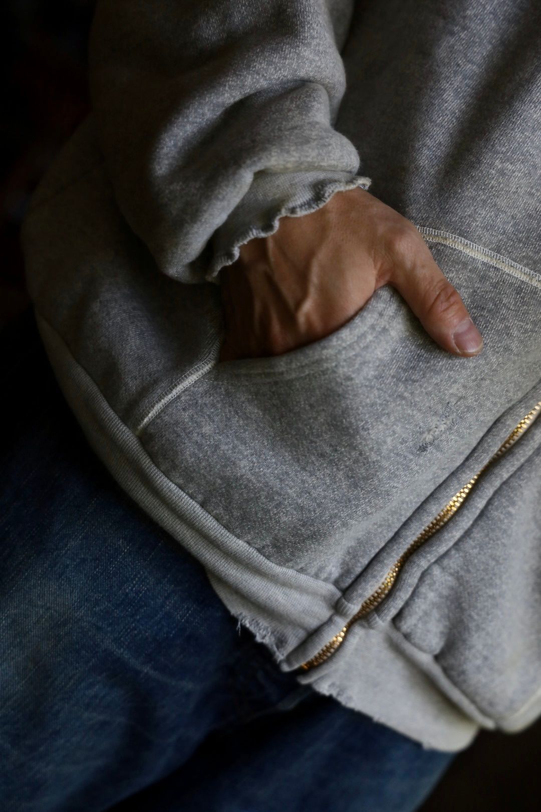 A.PRESSE - アプレッセ Vintage Zip Sweat Hoodie(24AAP-05-09K
