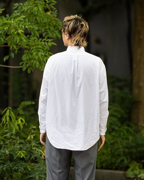 Graphpaper Oxford L/S B.D Box Shirt (WHITE) 8月1日(土)新作発売！