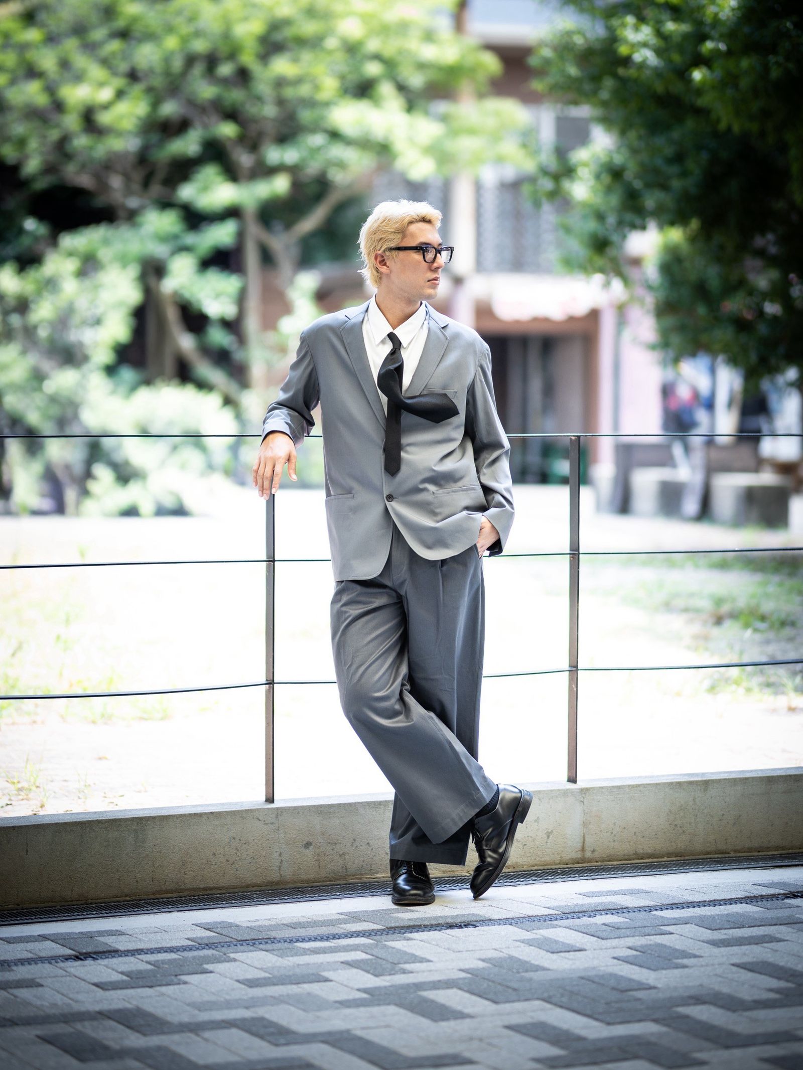 doublet ダブレット26AW TSHAPE MEMORY SHIJIRA TIE (26AW37BL269)BLACK☆8月15日(土)発売！