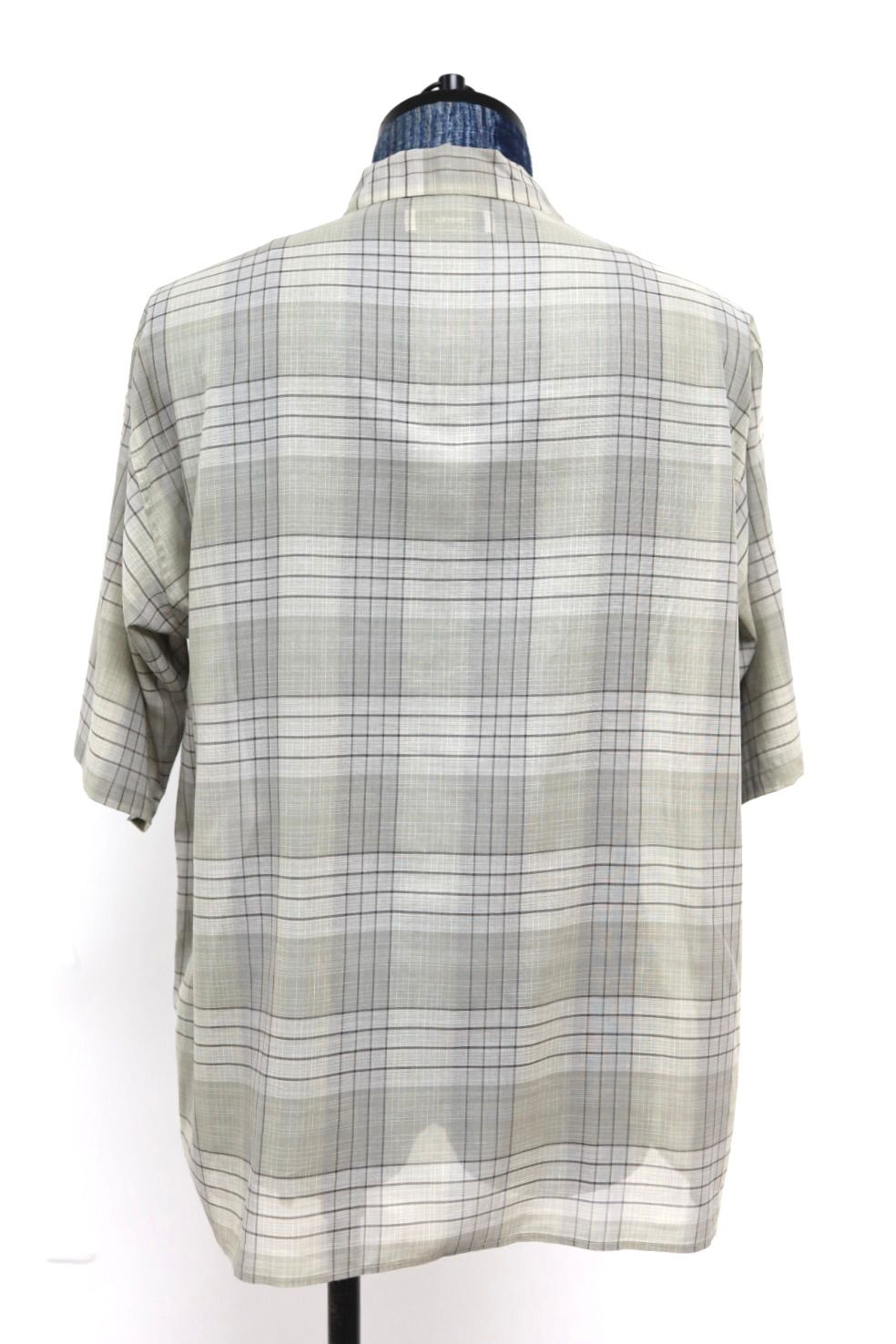 マーカ 26SS オープンカラーシャツ OPEN COLLAR S/S SHIRT(M26A18SH02B)SAGE CHECK☆新作発売！