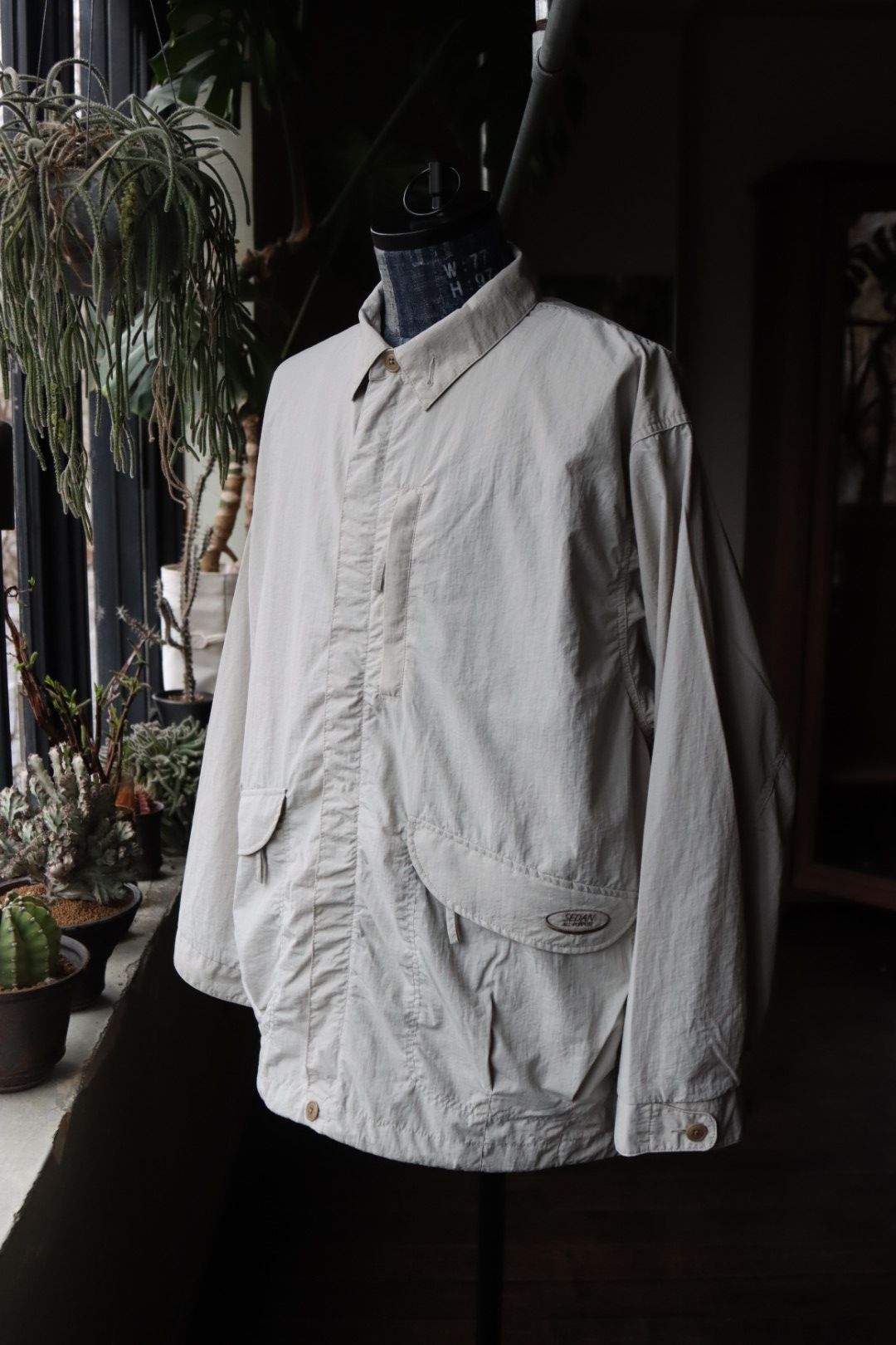 セダンオールパーパス SS24 Big Light Jacket(SD24S-JK02)Moon☆2月23日(土)発売！