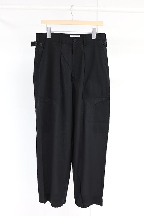 マーカ 26SS  U.S AIR FORCE BAKER PANTS(M26A16PT02C)BLACK☆新作発売！