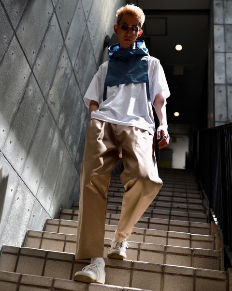 is-ness イズネス 23SS フーディースタイル