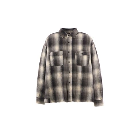 セントマイケル Tシャツ BB_FLANNEL CHECK SHIRT(SM-HR1-0000-C52)BLACK★9月27日(土)発売！