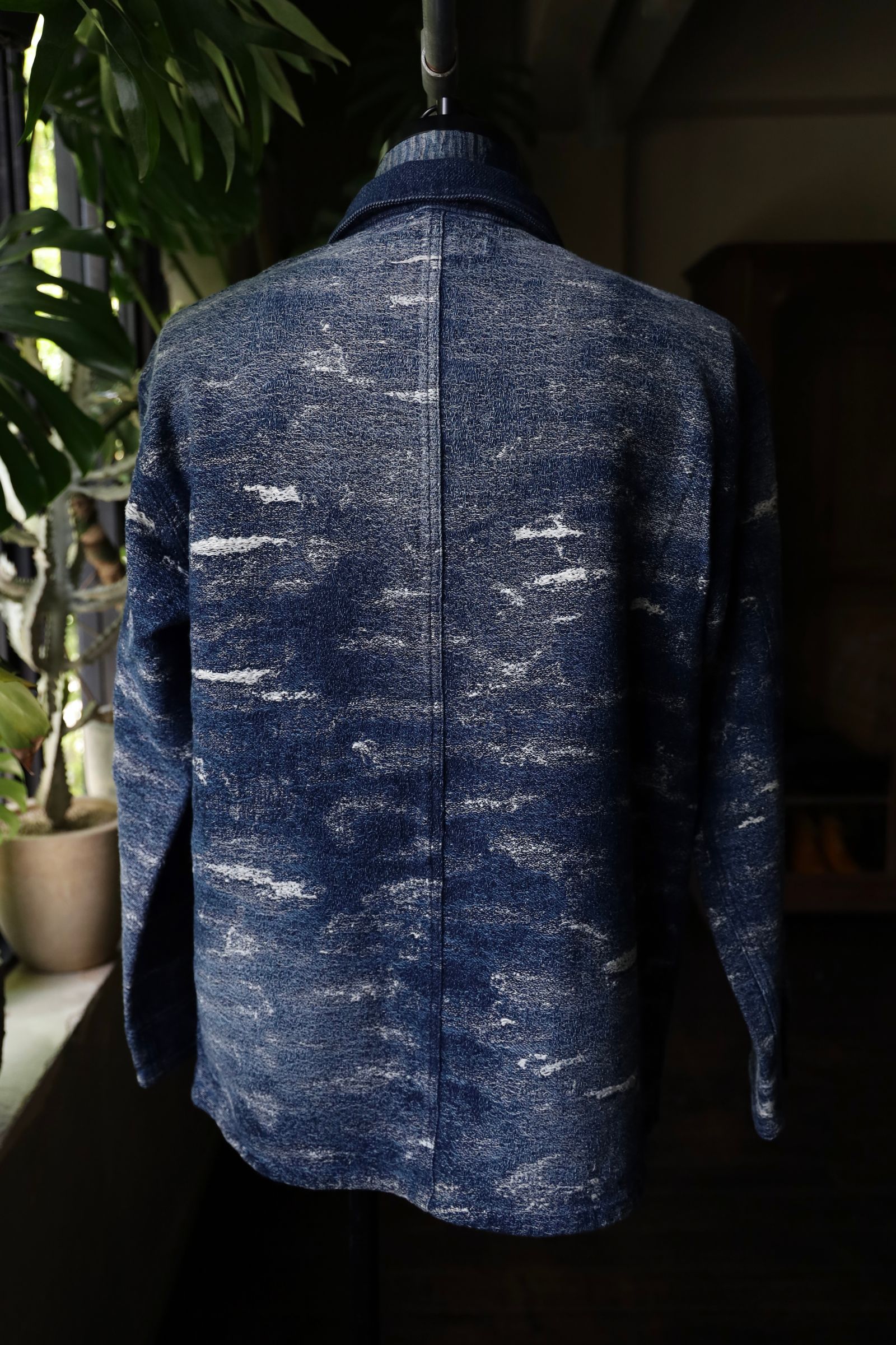 ファンダメンタル デニムジャケット JACQUARD DENIM COVERALL 5YR WASH (FA24/JK34D)INDIGO☆9月14日(土)発売！