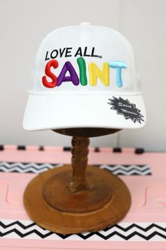 セントマイケル 26SS LOVE ALL_CAP(SM-MK8-0000-081)WHITE☆4月29日(水)新作発売！