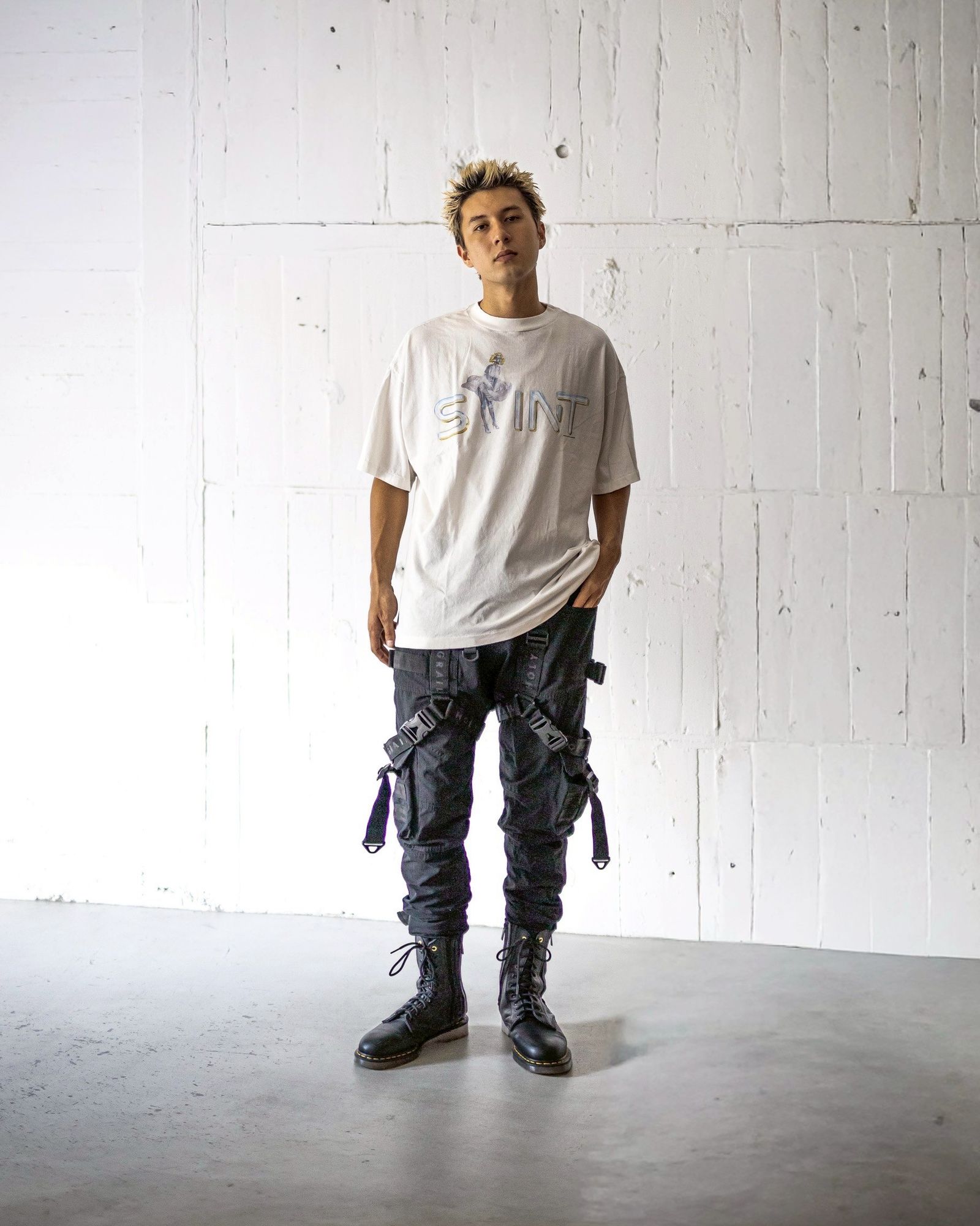 セントマイケル Tシャツ LOVERS SRYM_SS TEE(SM-HR1-0000-C79)WHITE★8月23日(土)発売！