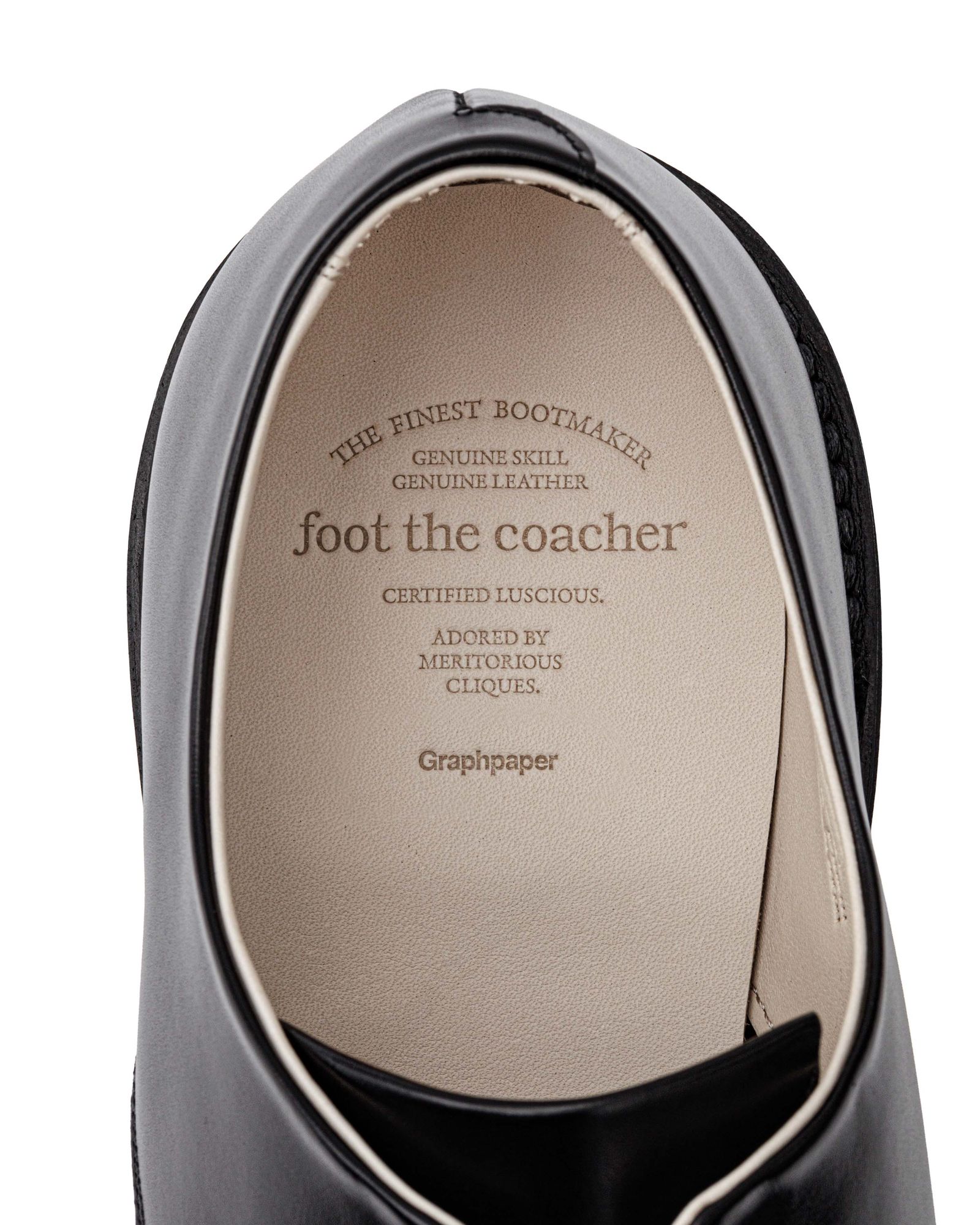 グラフペーパー26SS foot the coacher for GP LIBERTY(GM261-90481B) BLACK☆1月24日(土)発売！