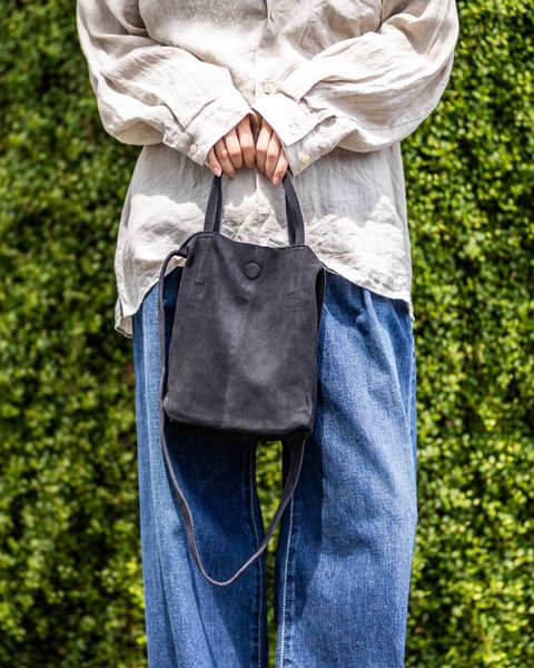 Morphee / モルフェトートバッグ 2WAY SMALL TOTE(SHORT)SUEDE[CHARCOAL]☆新作発売！