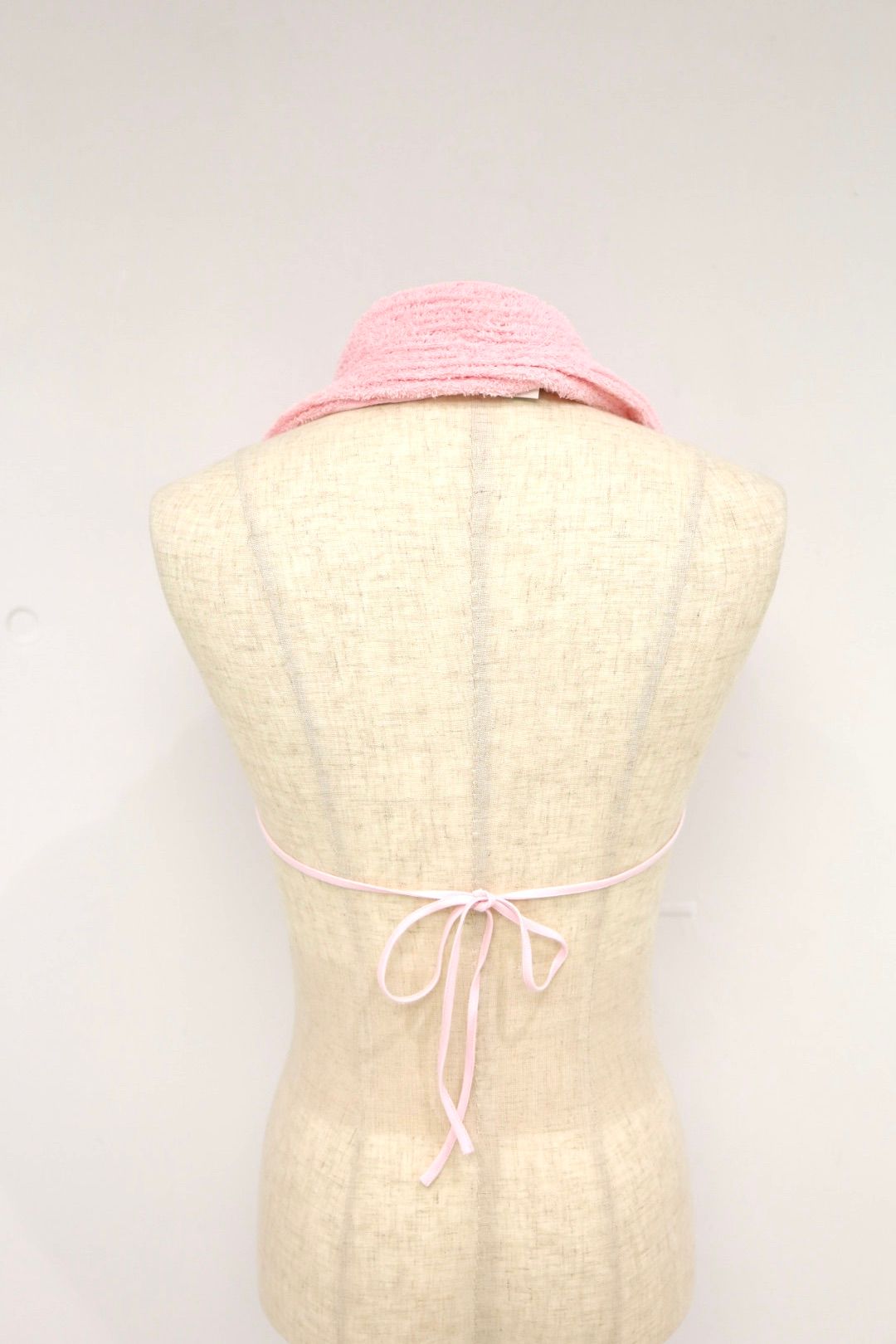 doublet ダブレット26SS TOWEL NECK BRA (26SS49CS439)PINK★2月14日(土)11:00発売！