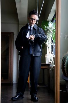 FreshService CORPORATE BLOUSON (BLACK ST)セットアップスタイル.2025.2.1.