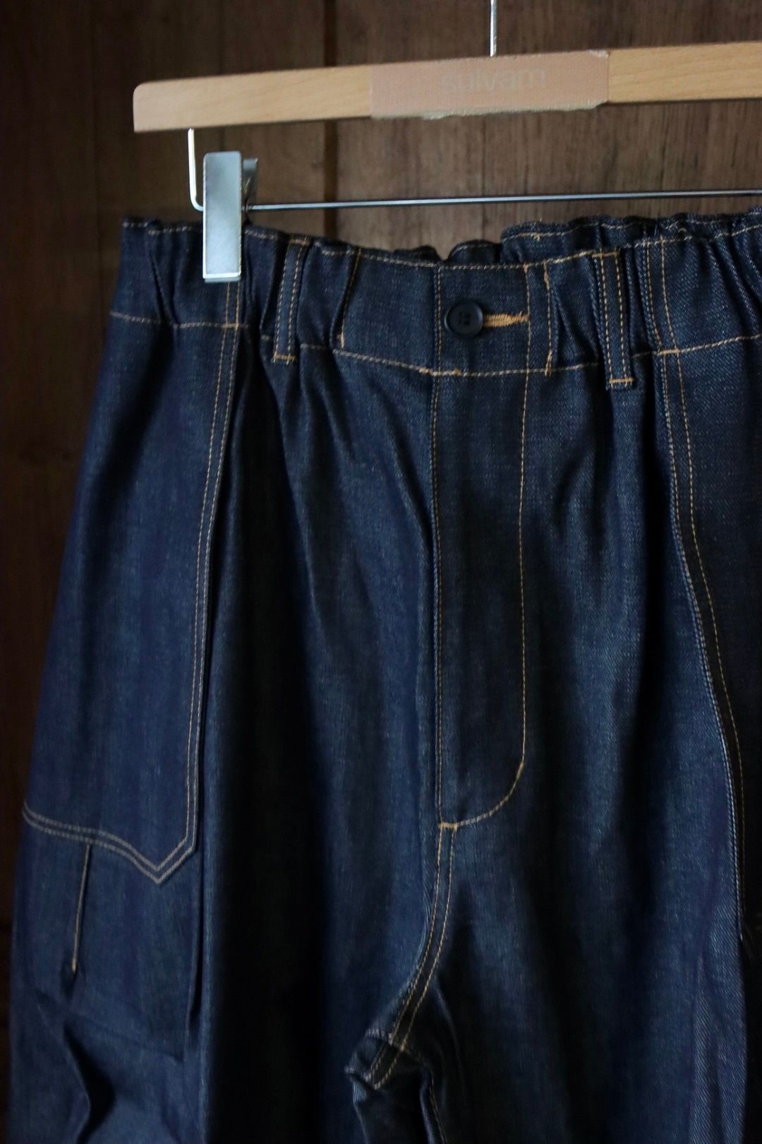 イズネス 24SSバルーンベイカーパンツBALLOON BALER PANTS (1006SSBALOONPT01)INDIGO
