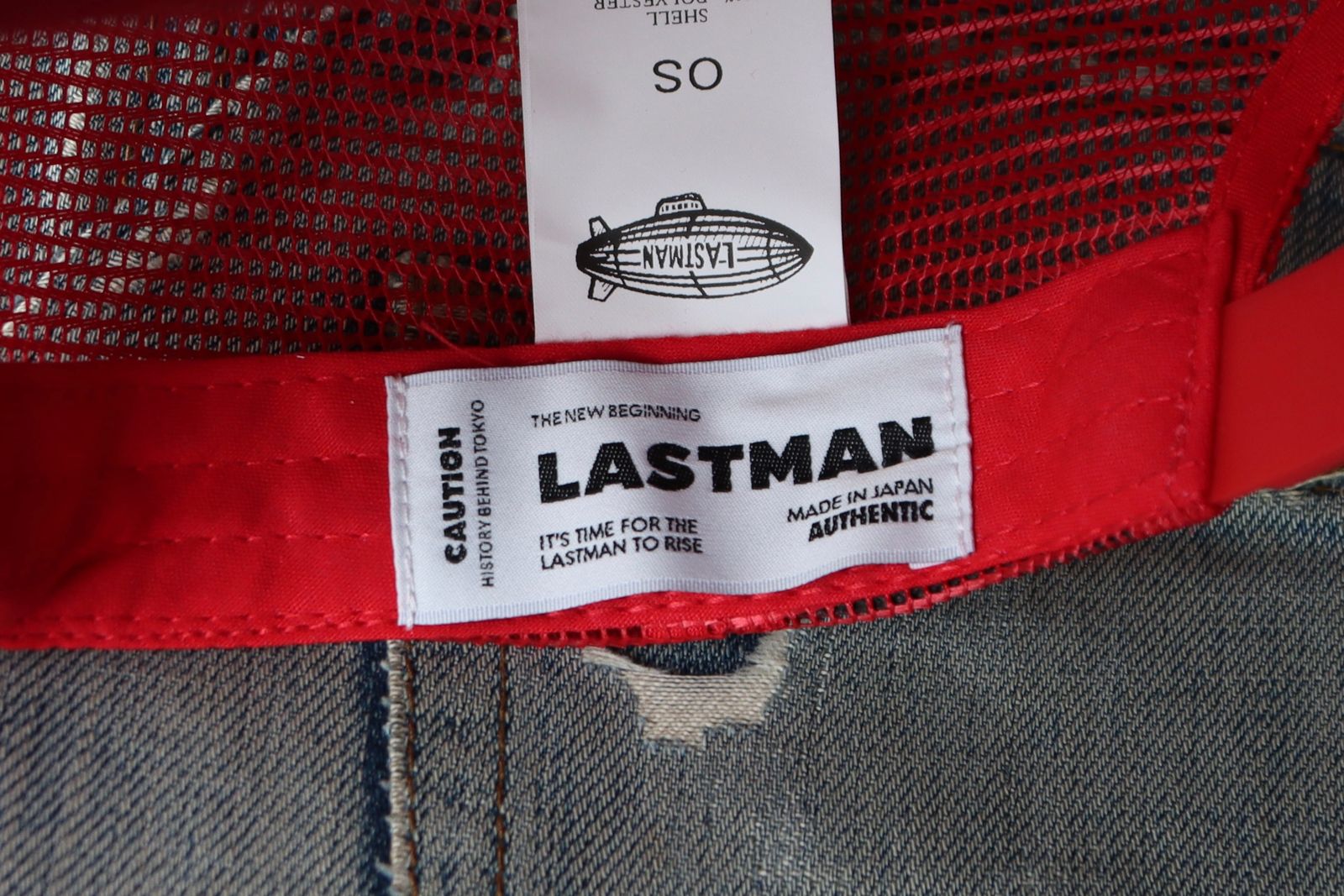LASTMAN - LASTMAN 25SS ラストマン大久保篤志 TRUCKER CAP