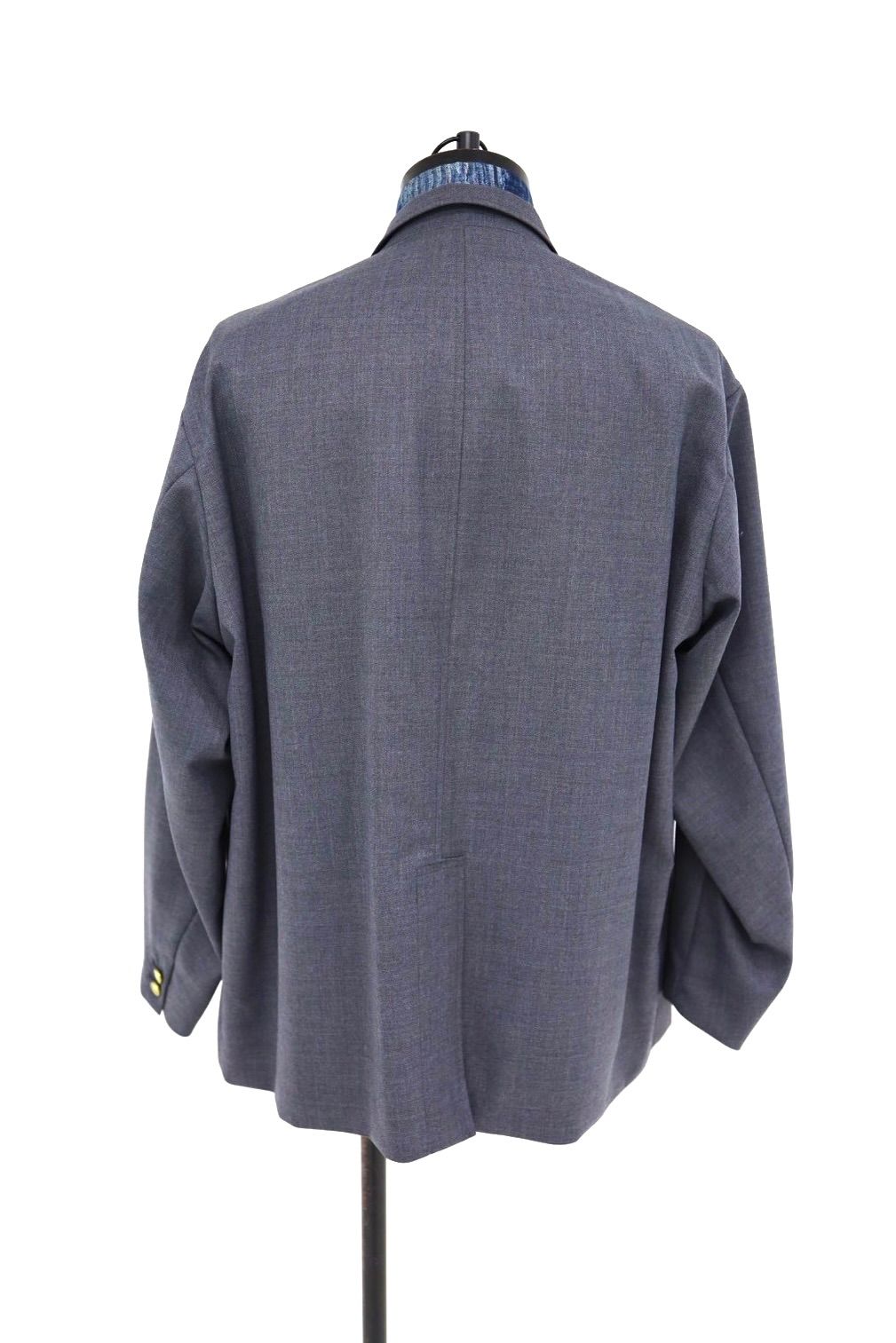 フレッシュサービス WOOL SERGE COLLEGE BLAZER (FSC261-10212)GRAY
