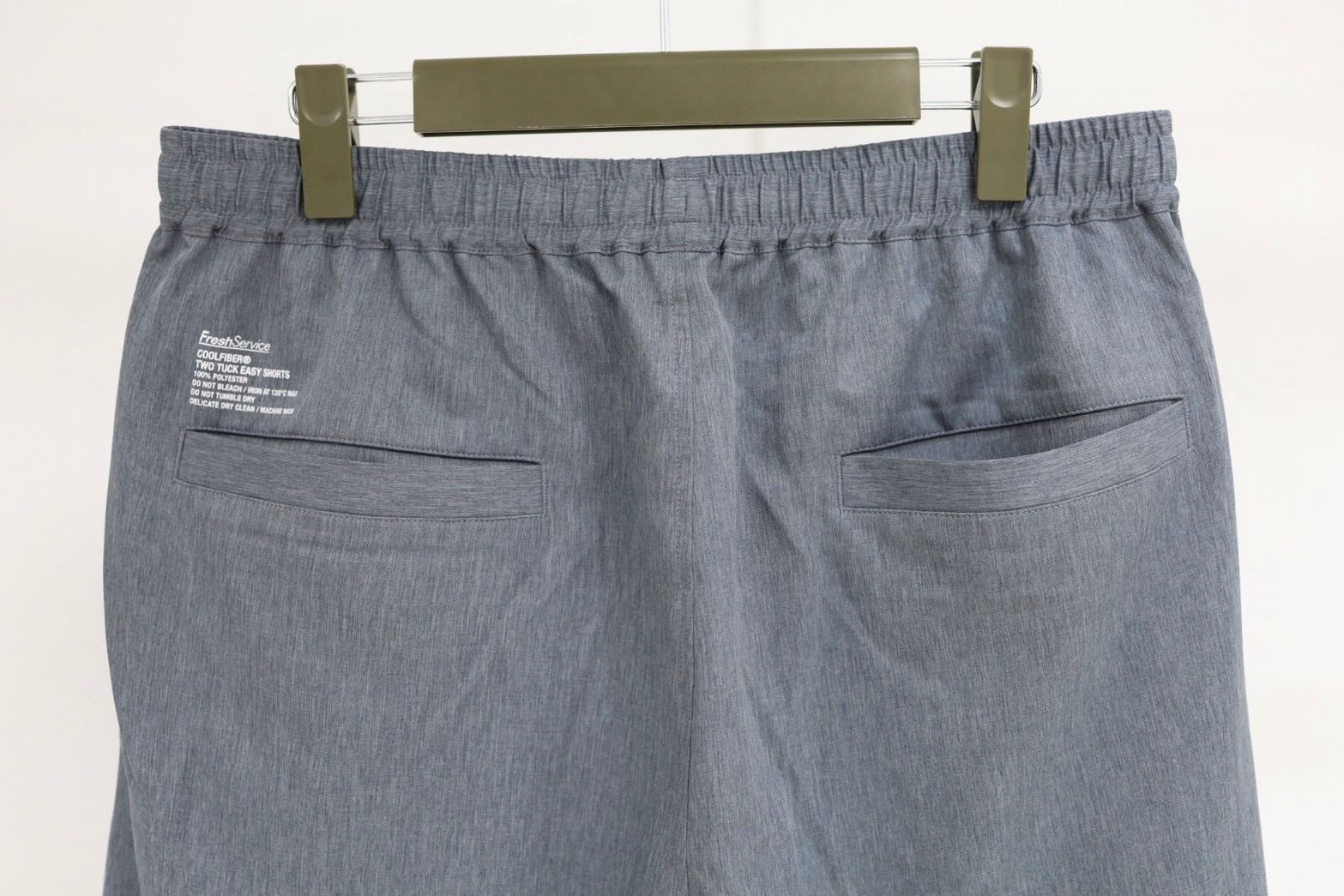フレッシュサービスCOOLFIBER TWO TUCK EASY SHORTS (FSC261-40258)H.GRAY☆4月11日(土)発売！