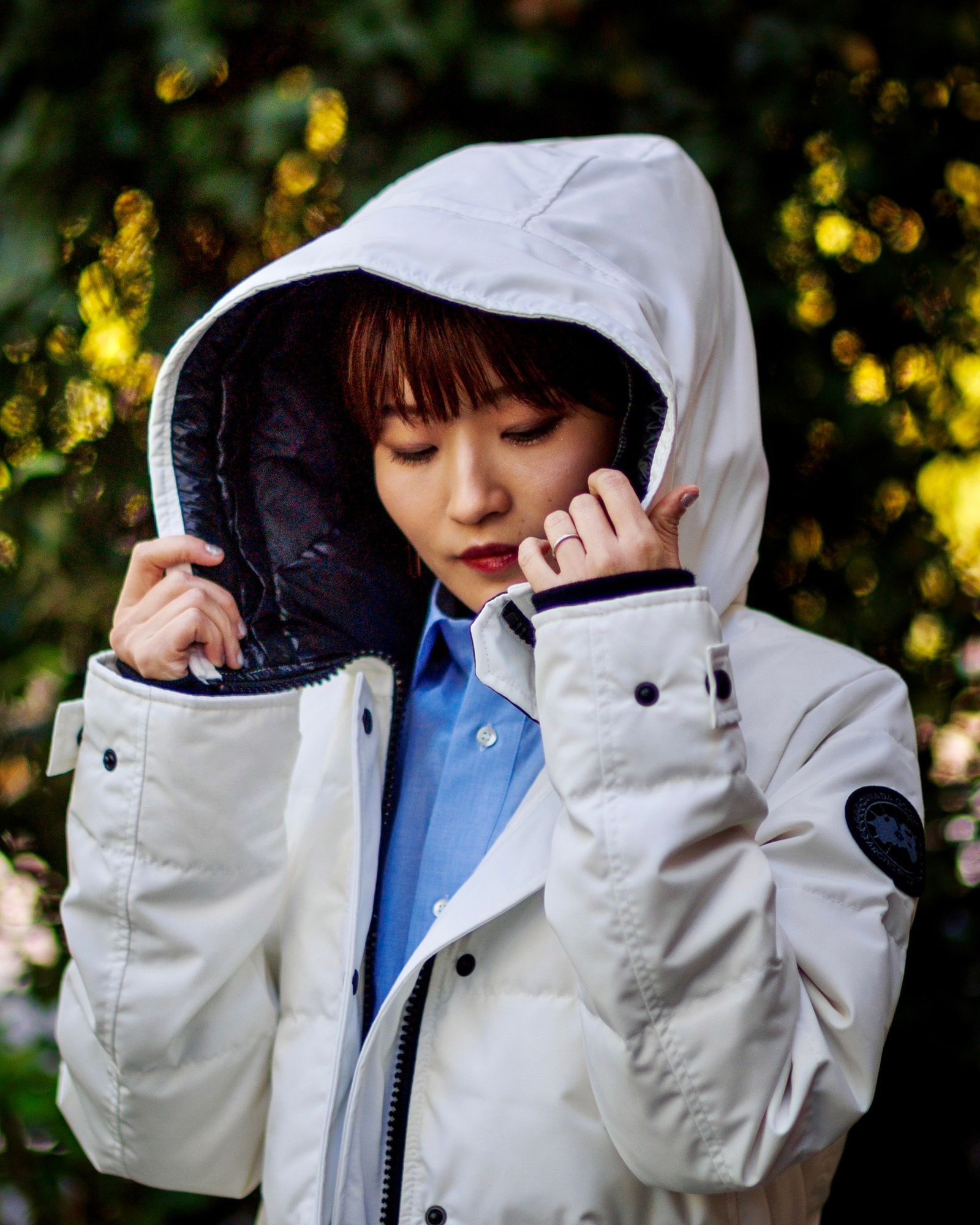 CANADA GOOSE レディース新作Shelburne Parka Black Label style.2024.12.1