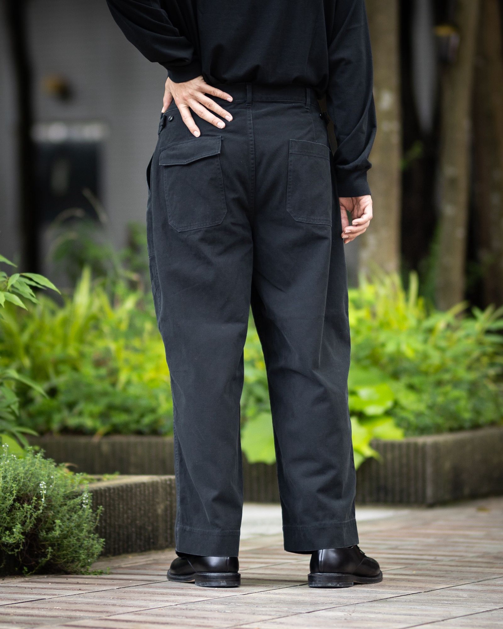 アプレッセ 2026 STYLE2 USAF Hemmed Bottoms(AP-4009) BLACK☆6月6日(土)発売！