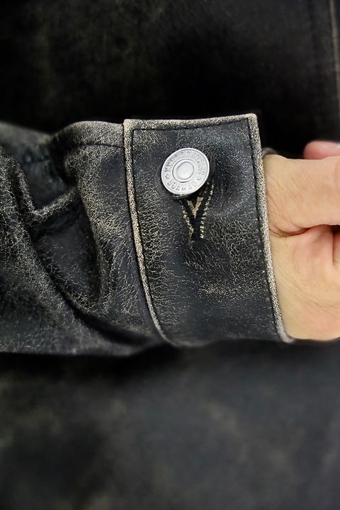 ©SAINT M×××××× セントマイケル 26SS BBJ_LEATHER JACKETスタイル