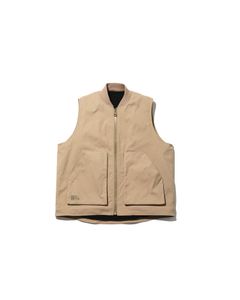 フレッシュサービス BOA LINED DUCK VEST (FSC243-30185)BEIGE