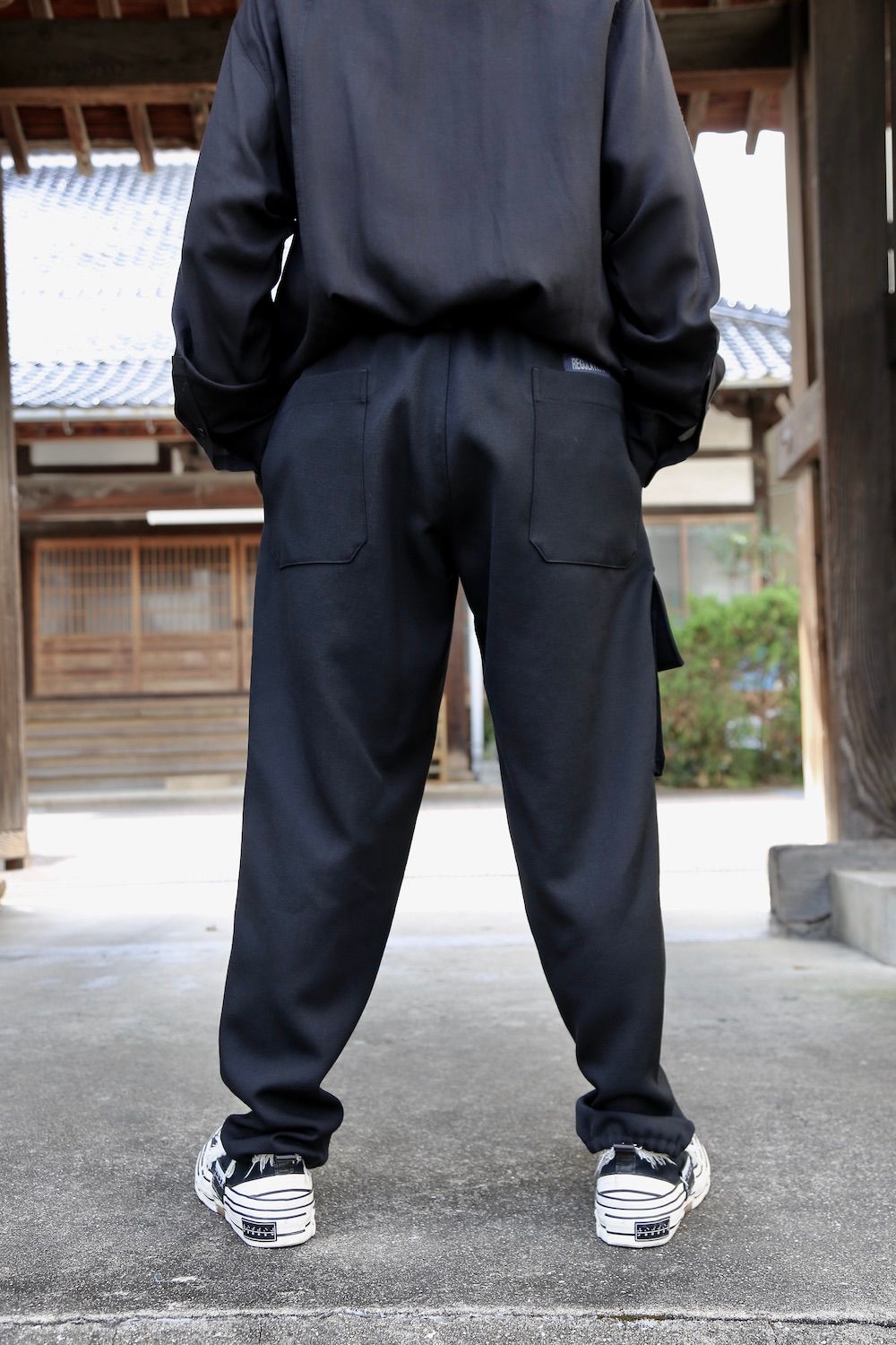 Yohji Yamamoto S-WリブラップPパンツ Mix Style.2020.10.21.
