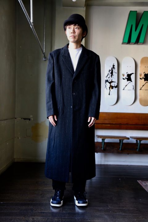 yohji yamamoto W-内田すずめチャイニーズ漢字1216JKT"BLACK"Style.9.9.