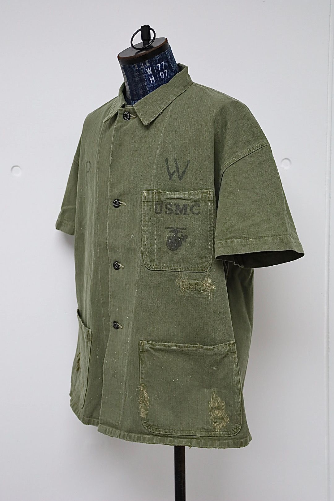 BOW WOW 26SS バウワウ PW P-41 HBT SS JK AGED(BW261-PP4HS)OD☆4月18日(土)発売！