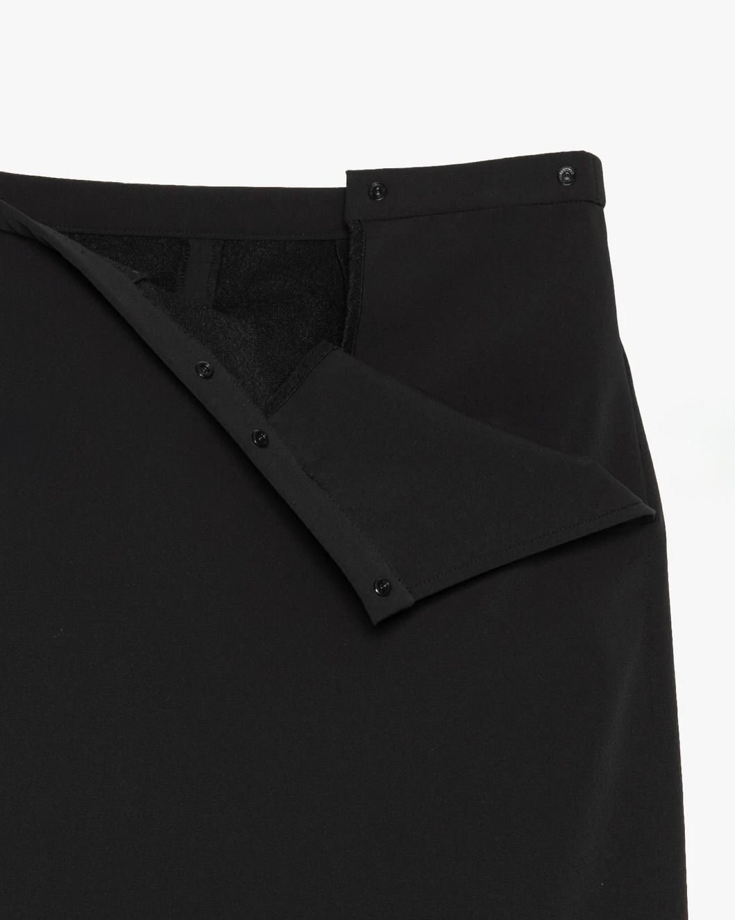 Graphpaper 25SS WOMENS PERTEX Equilibrium Over Length Pencil Skirt(GL251-40247)BLACK