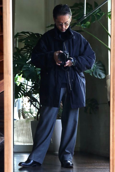 ATON 22FW SHORT MODS COATスタイル.2022.9.20.