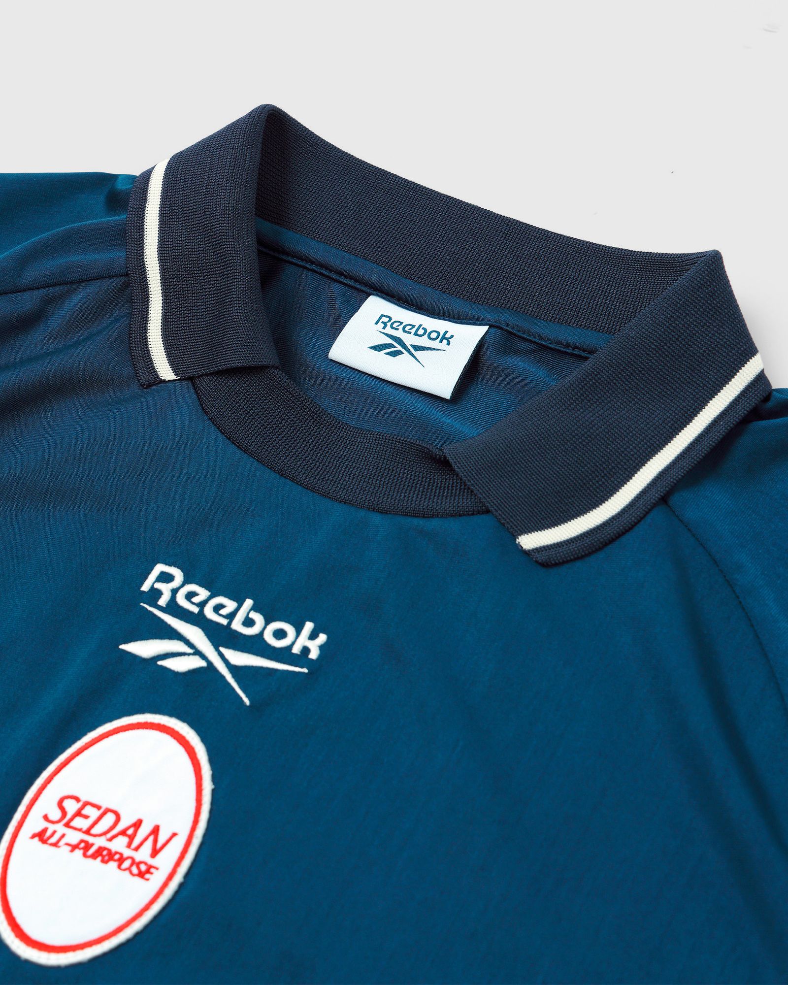 セダンオールパーパス SS26 Reebok /  L/S Game Shirt(SD26S-CT01)Navy☆2月7日(土)12:00発売！