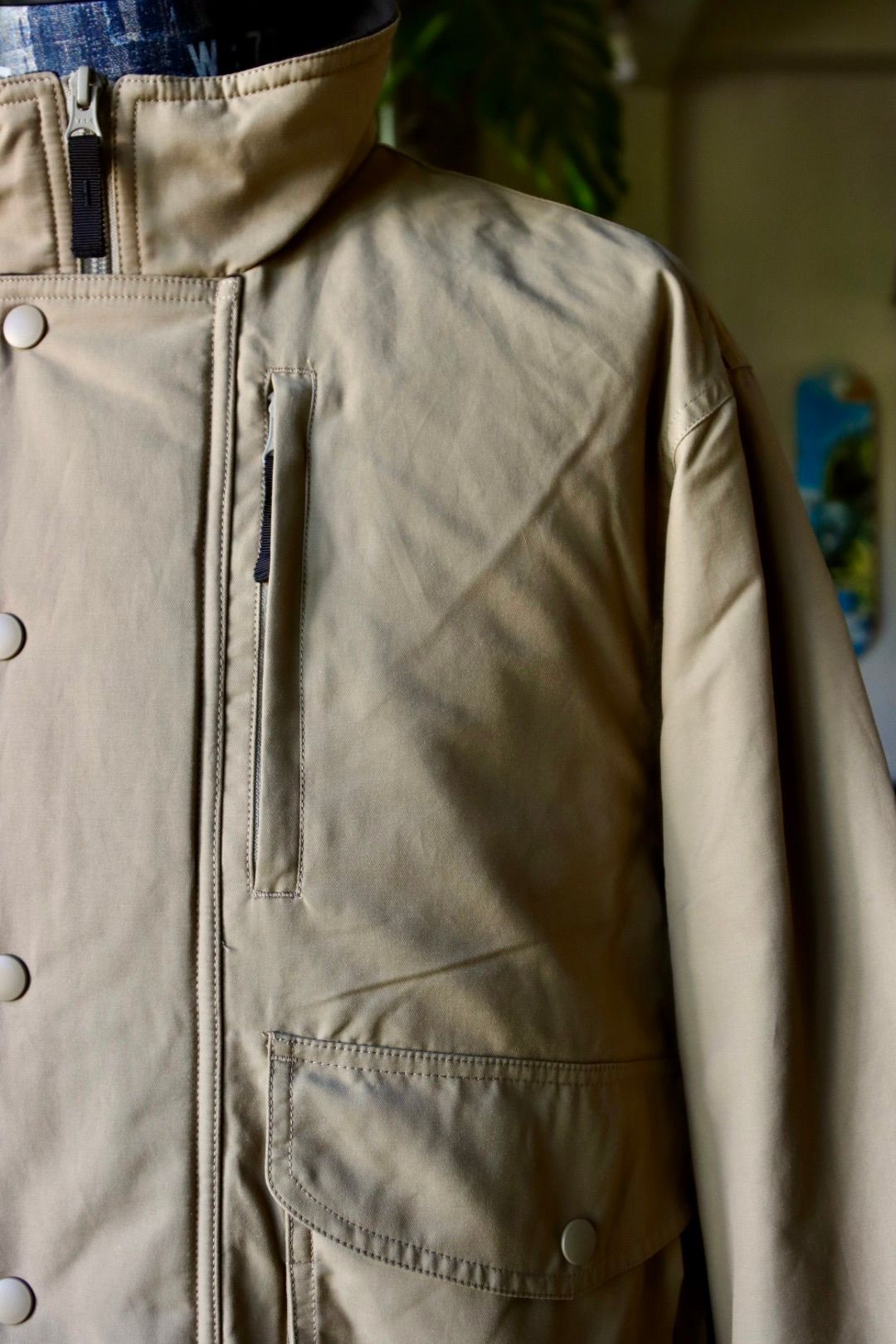 セダンオールパーパスFW23 Fleece Lined Jacket (SD23F-JK03)Khaki