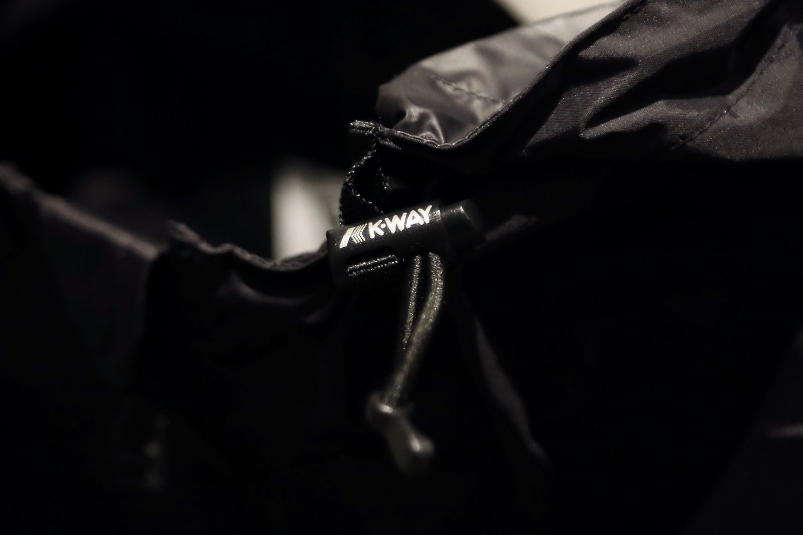プレイコムデギャルソン K-WAYコラボ FULL ZIP HOODIE(BLACK)