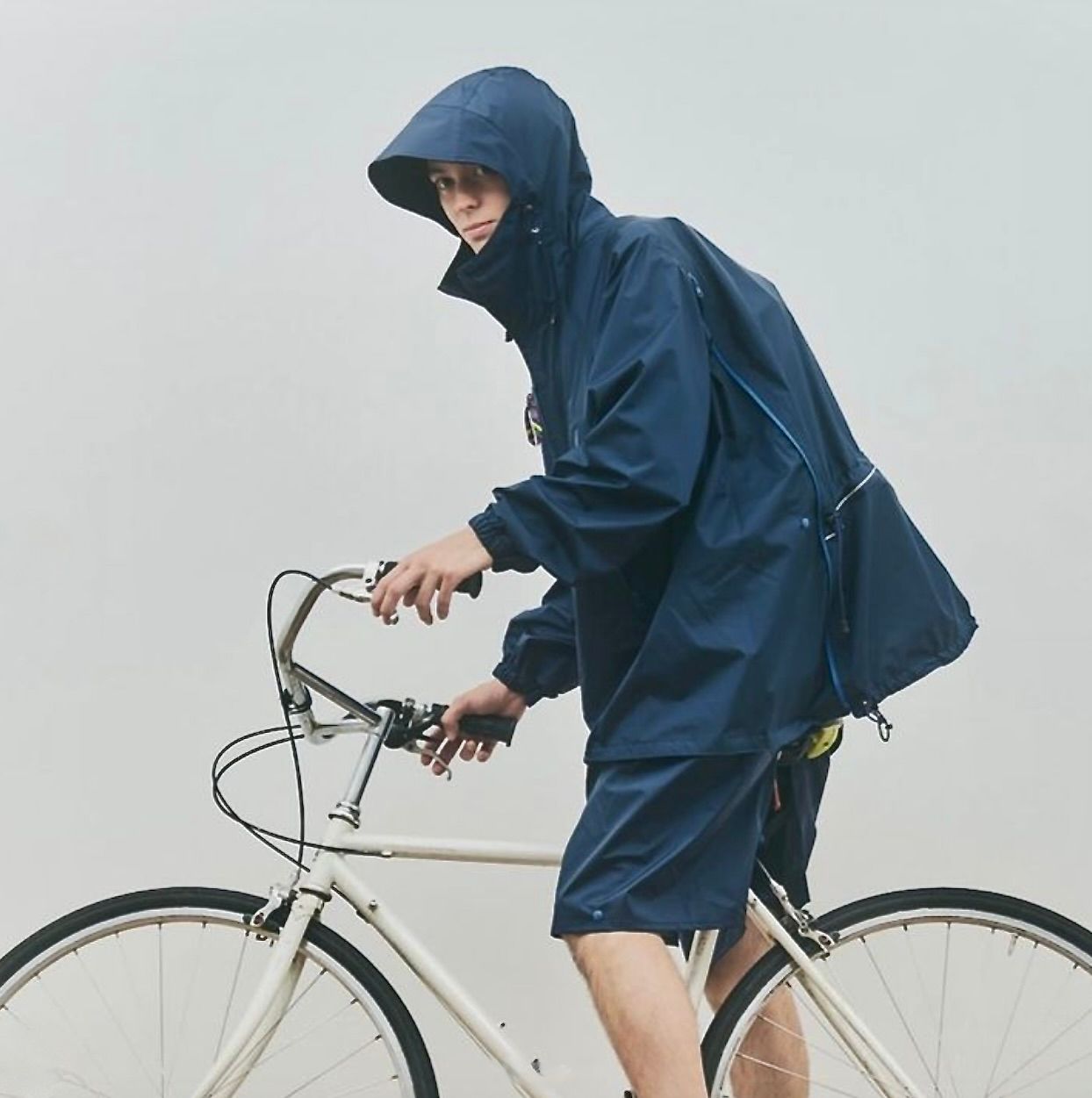 is-ness イズネス24SS 3-LAYER TRANSFORMABLE JACKET(1006SSJK01)BLACK