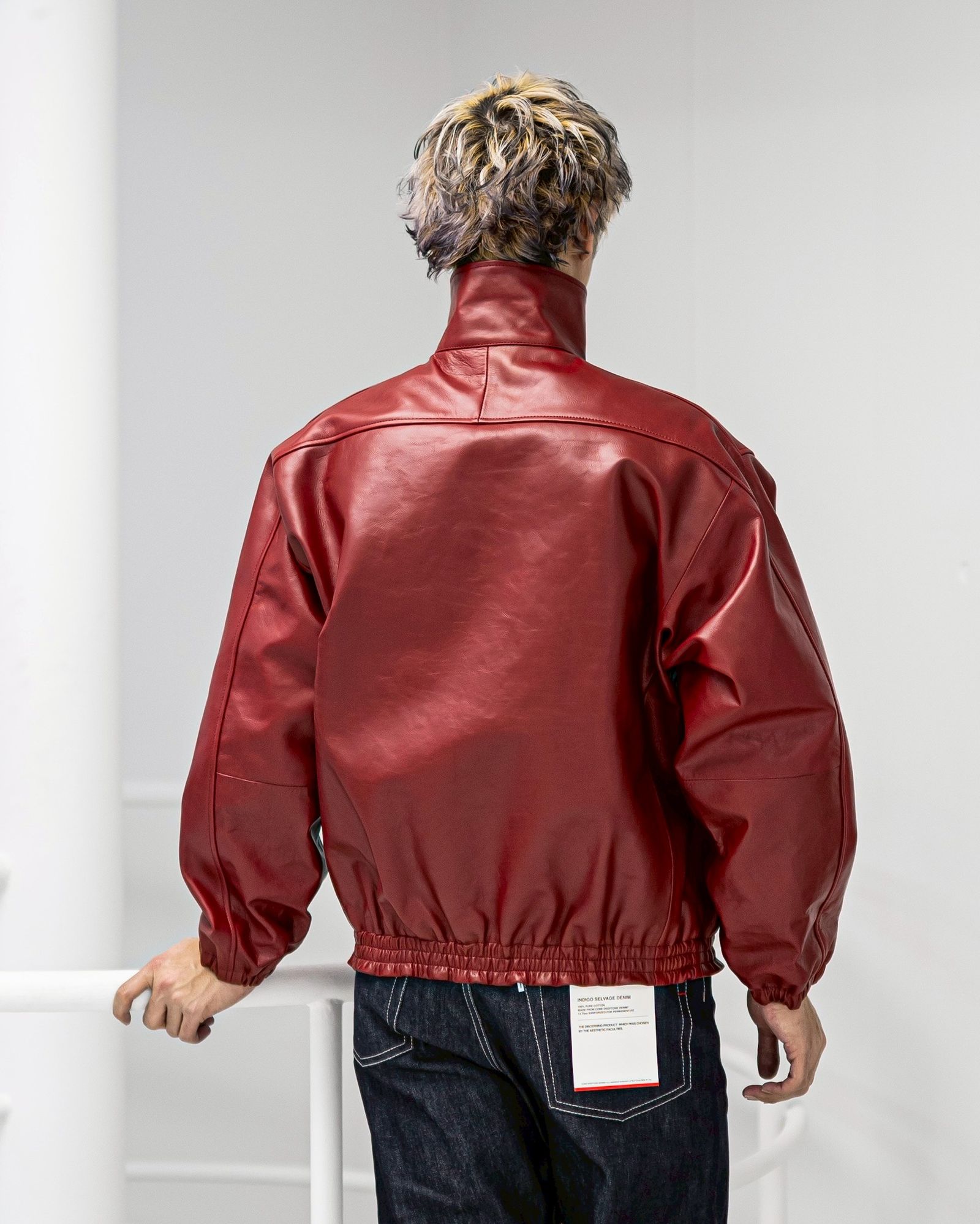 YOKE Carf Leather Truck Jacket (RED)1月24(土)新作発売！