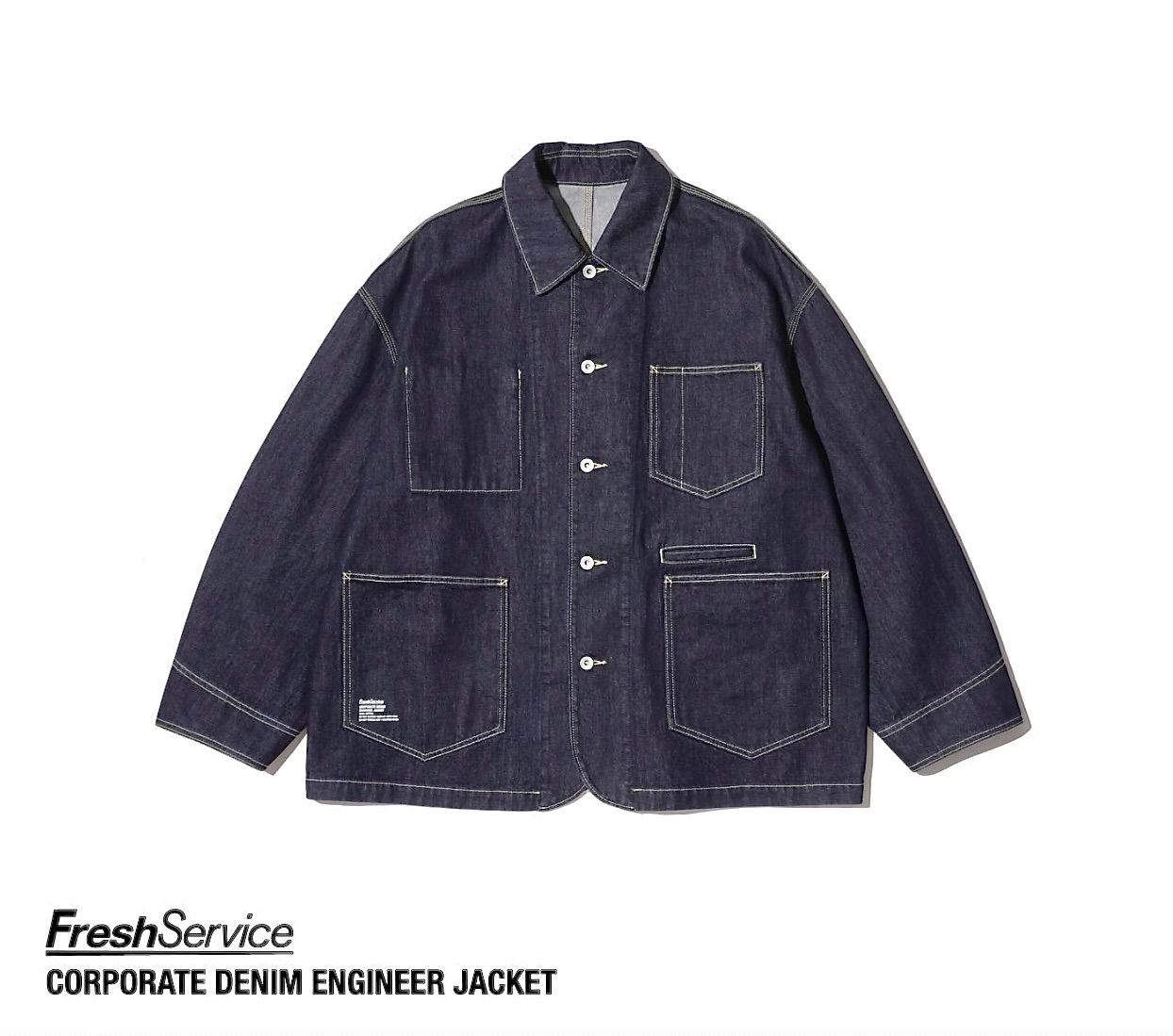 フレッシュサービス CORPORATE DENIM ENGINEER JACKET (FSC261-30210OB)ONE WASH☆12月20日(土)発売！