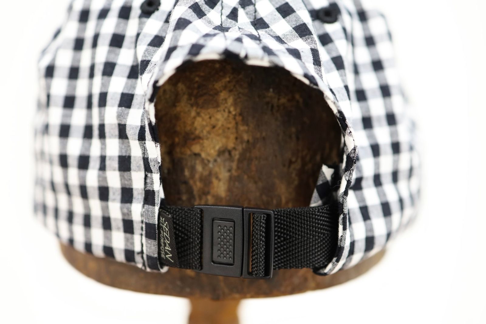 セダンオールパーパス SS26 Classic Logo Cotton Linen Cap(SD26S-CP04)Gingham Plaid☆3月20日(金)発売！