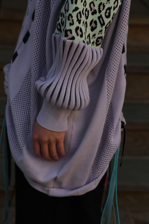 KIDILL×rurumu Drawcord Knit Pullover(KL495) style 2021.02.28.