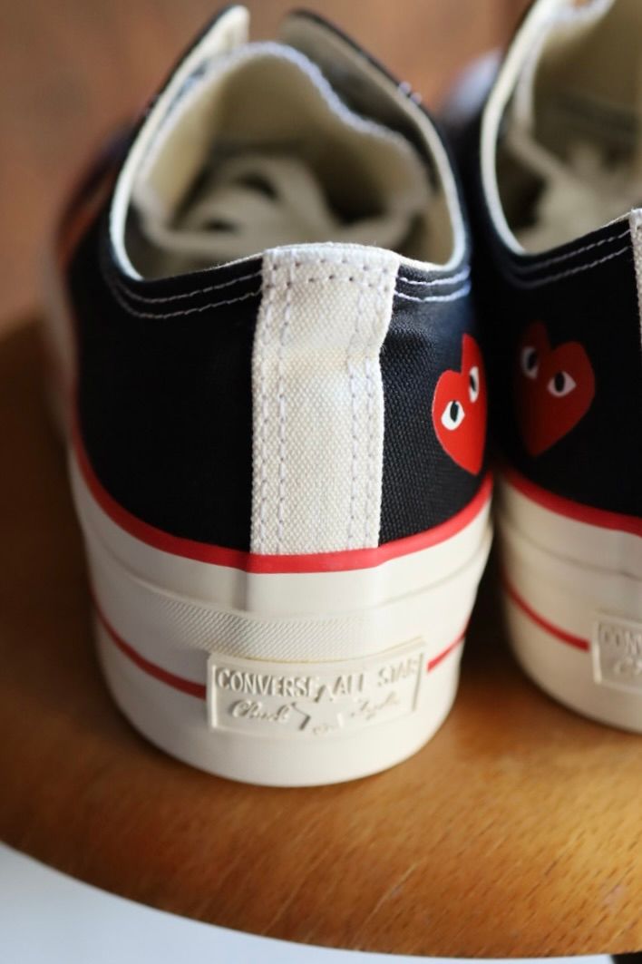 プレイコムデギャルソン PLAY CONVERSE CHUCK TAYLOR(AZ-K125-001-1)BLACK