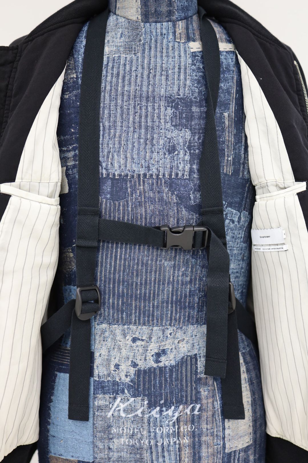 グラフペーパー Fulled Wool Twill Flight Jacket(GU263-30411)BLACK☆9月12日(土)発売！