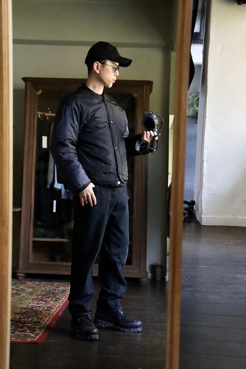 Yohji Yamamoto FIELD PARKA SHELL&LINERスタイル