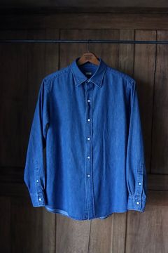 アプレッセ24SSデニムシャツ Washed Denim Shirt(24SAP-02-04H)INDIGO