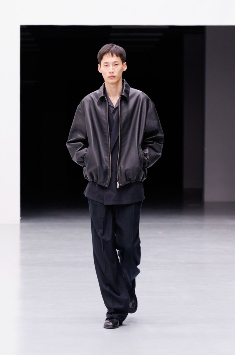 YOKE 26FW Calf Leather Sports Jacket(YK26FW01306B) Black☆9月12日(土)発売！